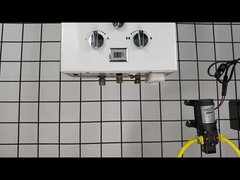 0.02-0.8Mpa 6L Газовый гейзер LP Газовый душ для кемпинга Система мгновенного нагрева воды