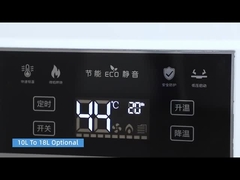 Сбалансированный дымовой водонагреватель с светодиодным дисплеем с медной теплообменником без кислорода и газовым входом G1/2'