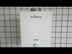 10L 2,6GPM водонагреватель Черная панель покрытия LPG NG Газовый тип